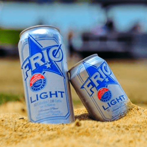 Enjoy FRIO Cans in Sand
